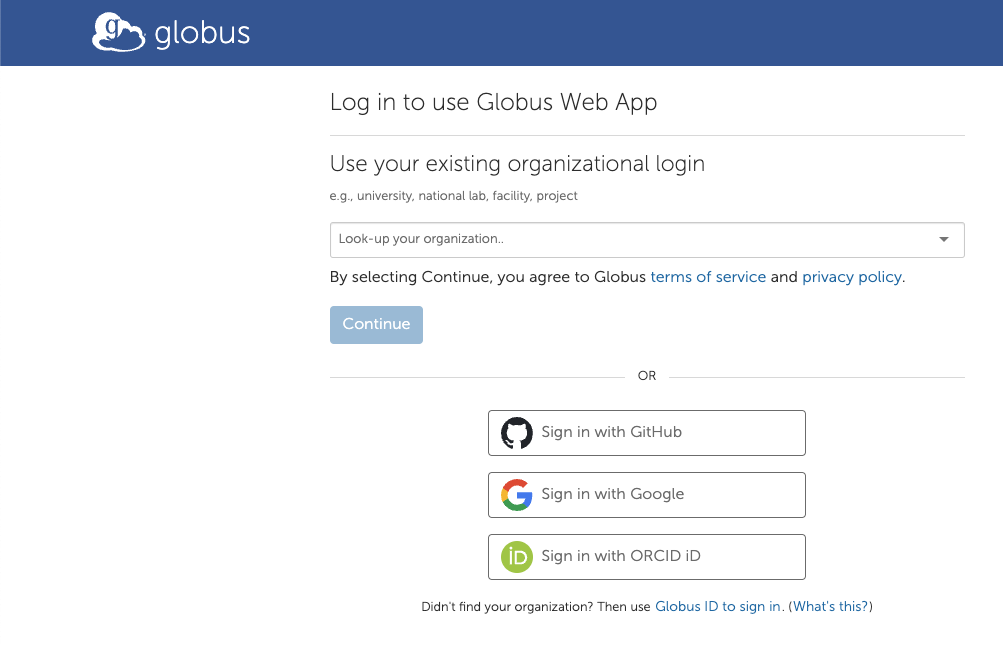 Globus Homepage