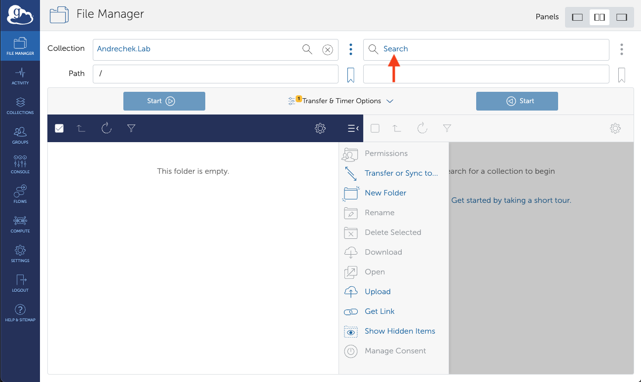 Select Destination Endpoint